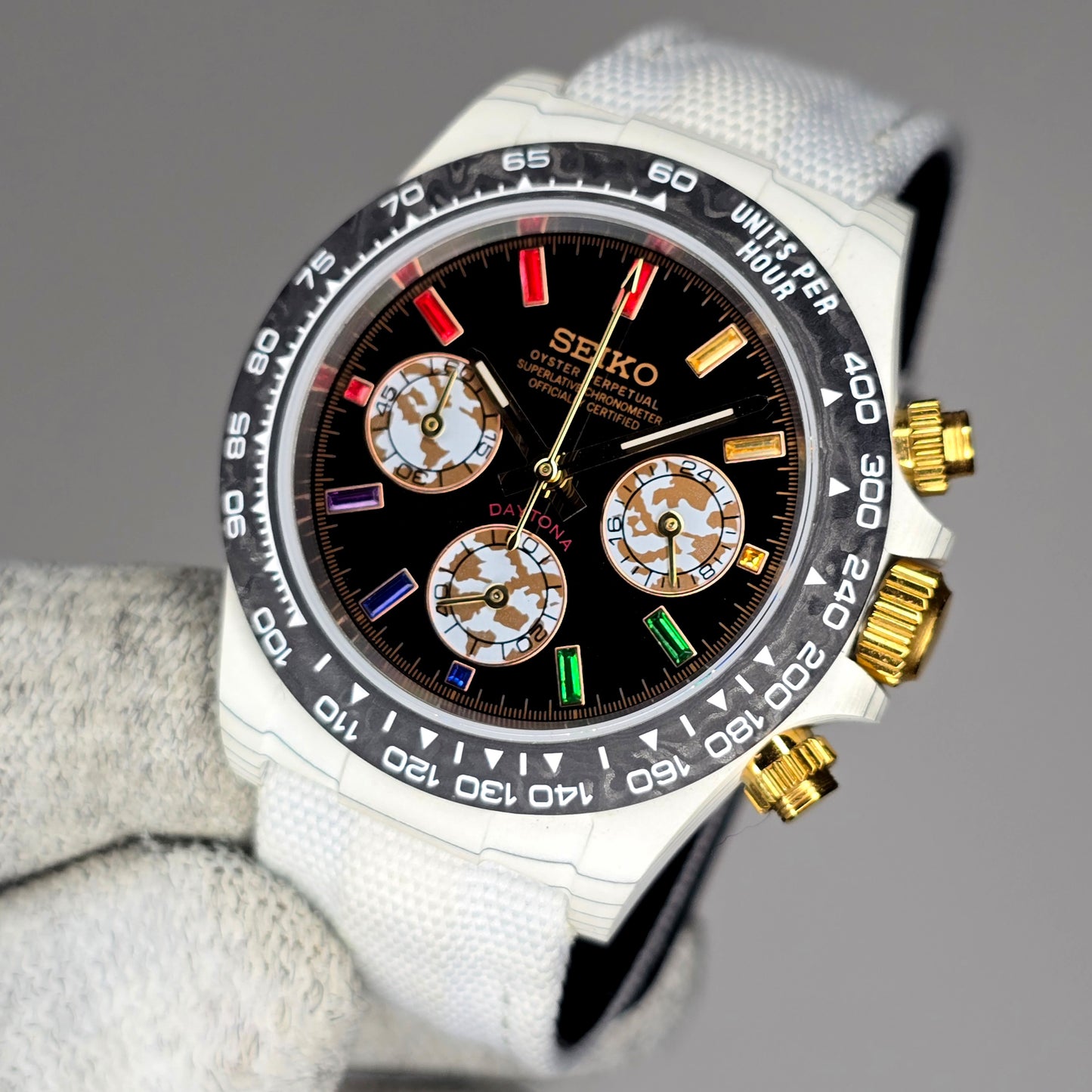 Custom Watch CW908 Forged Carbon Fiber