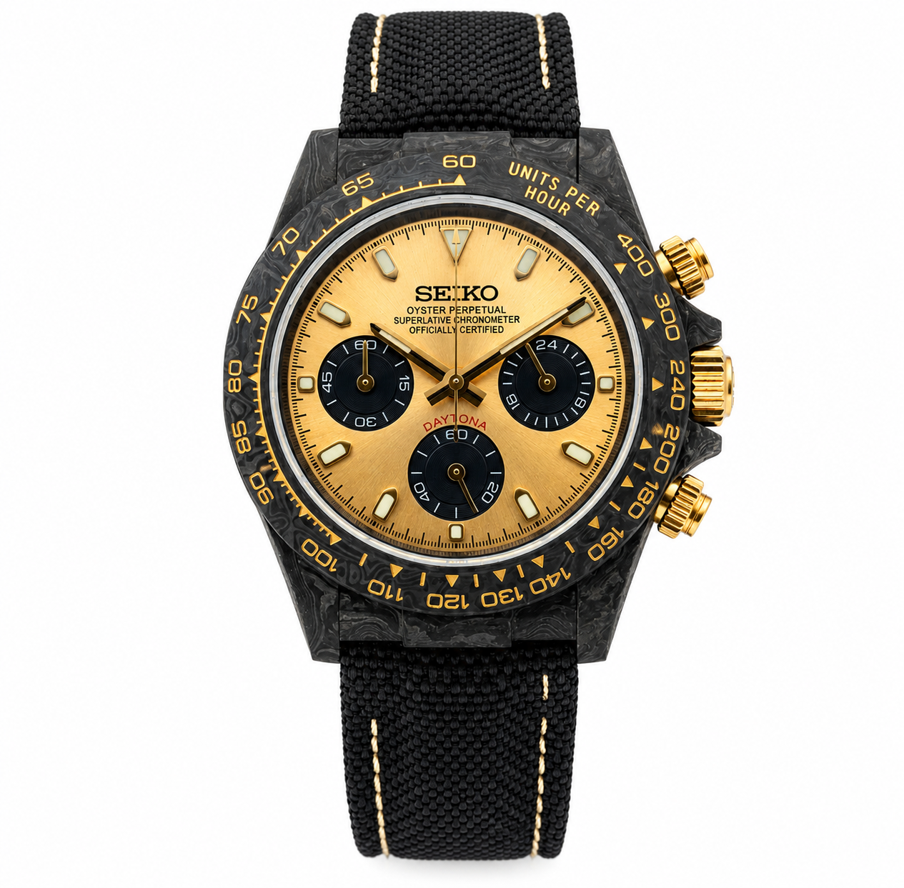 Custom Watch CW920 Forged Carbon Fiber Watch