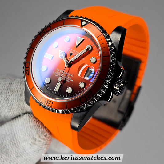 Custom Watch CW332 Automatic - Gun Metal Finish