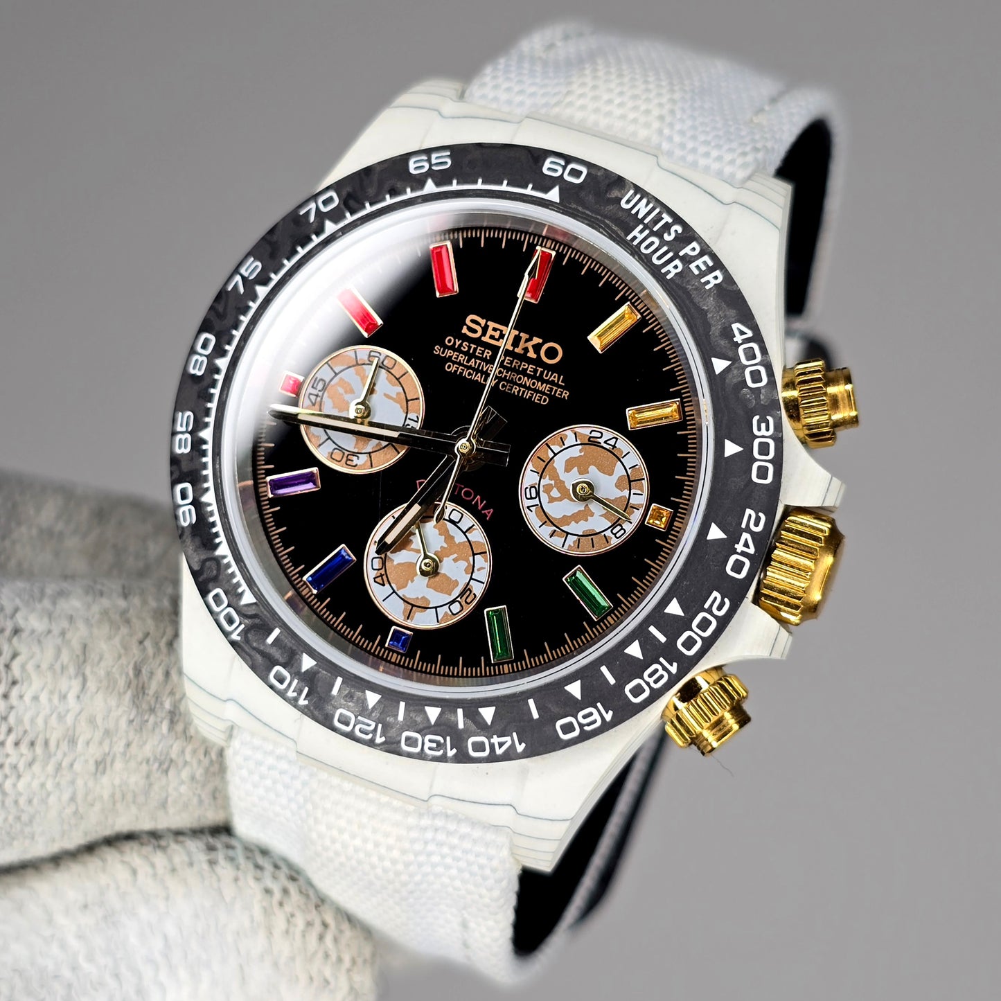 Custom Watch CW908 Forged Carbon Fiber