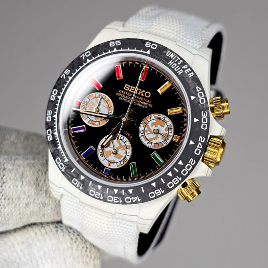 Custom Watch CW908 Forged Carbon Fiber