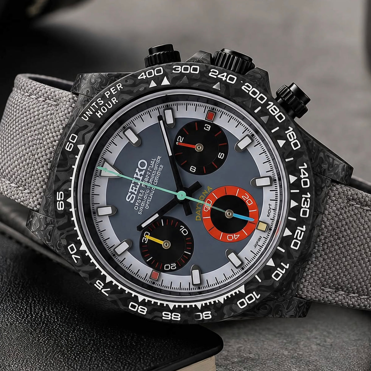 Custom Watch CW922 Forged Carbon Fiber Watch