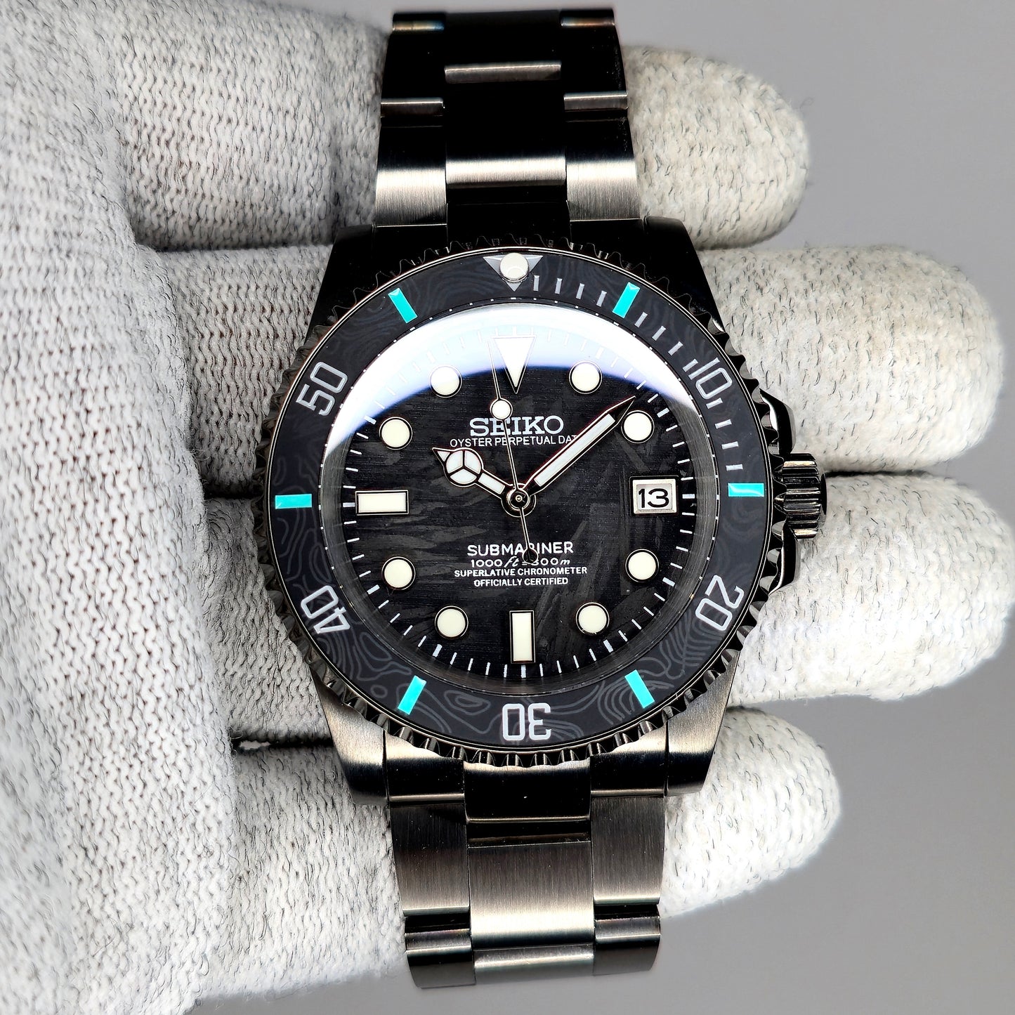 Custom Watch CW330 Automatic - Gun Metal Finish
