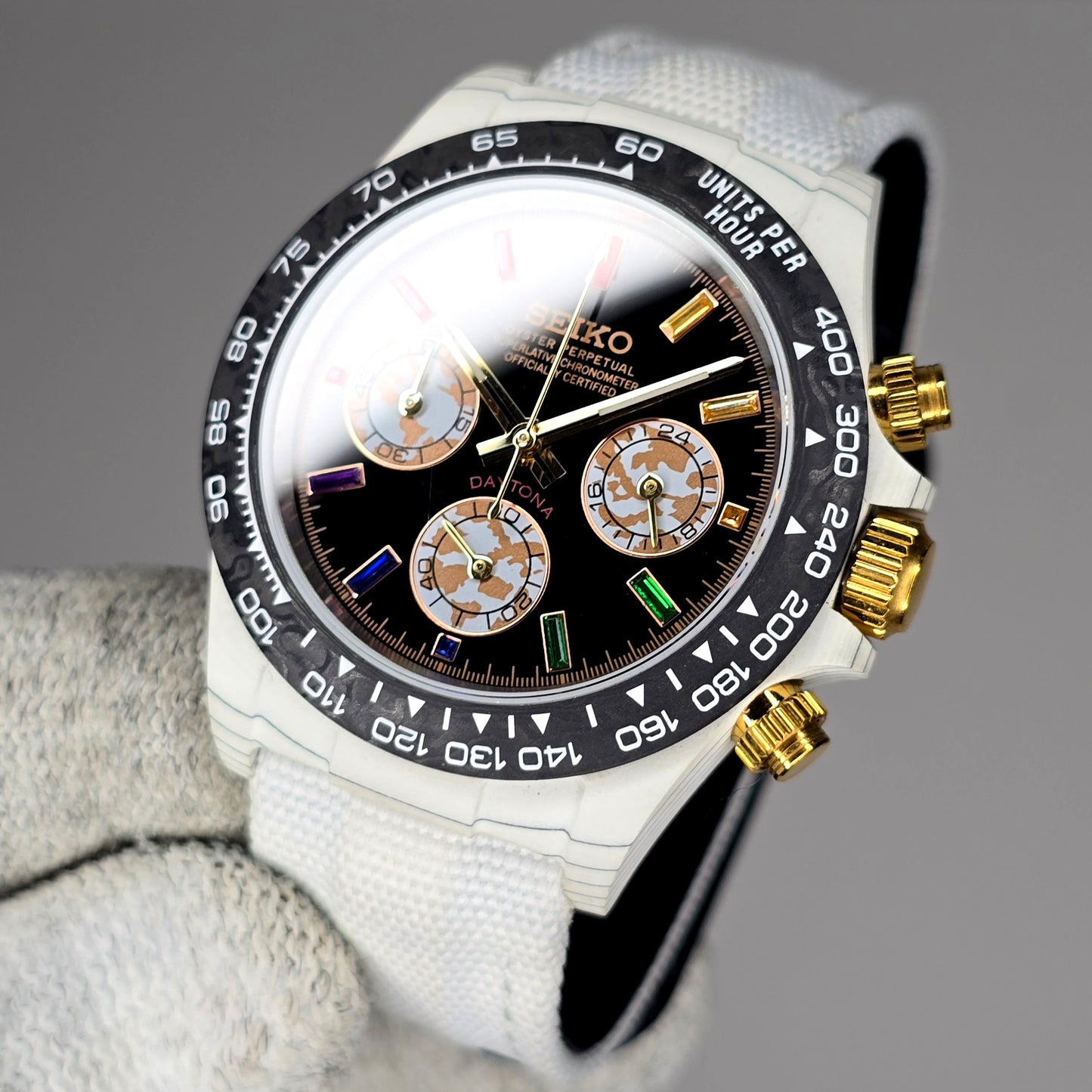 Custom Watch CW908 Forged Carbon Fiber