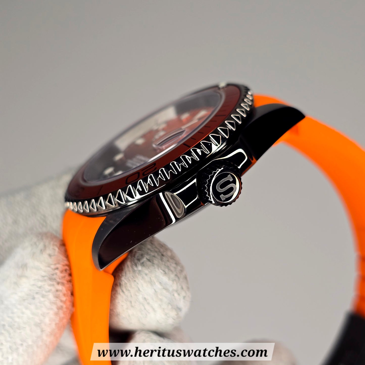 Custom Watch CW332 Automatic - Gun Metal Finish