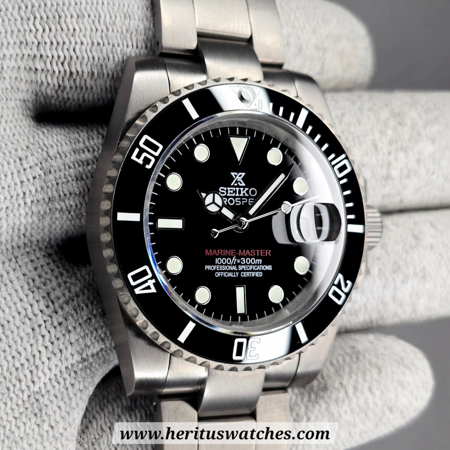 Custom Watch CW327 Automatic - Ultra Lightweight Titanium