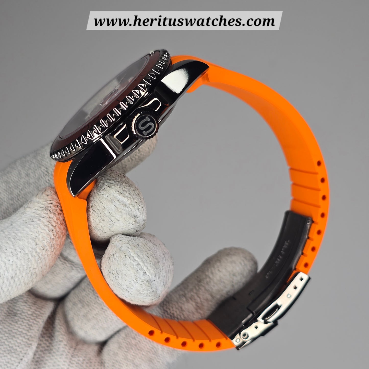 Custom Watch CW332 Automatic - Gun Metal Finish