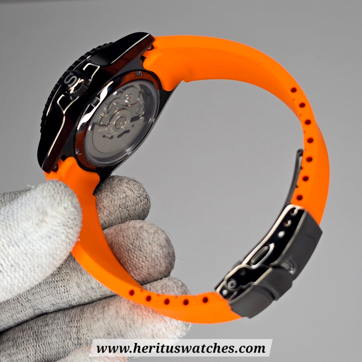 Custom Watch CW332 Automatic - Gun Metal Finish