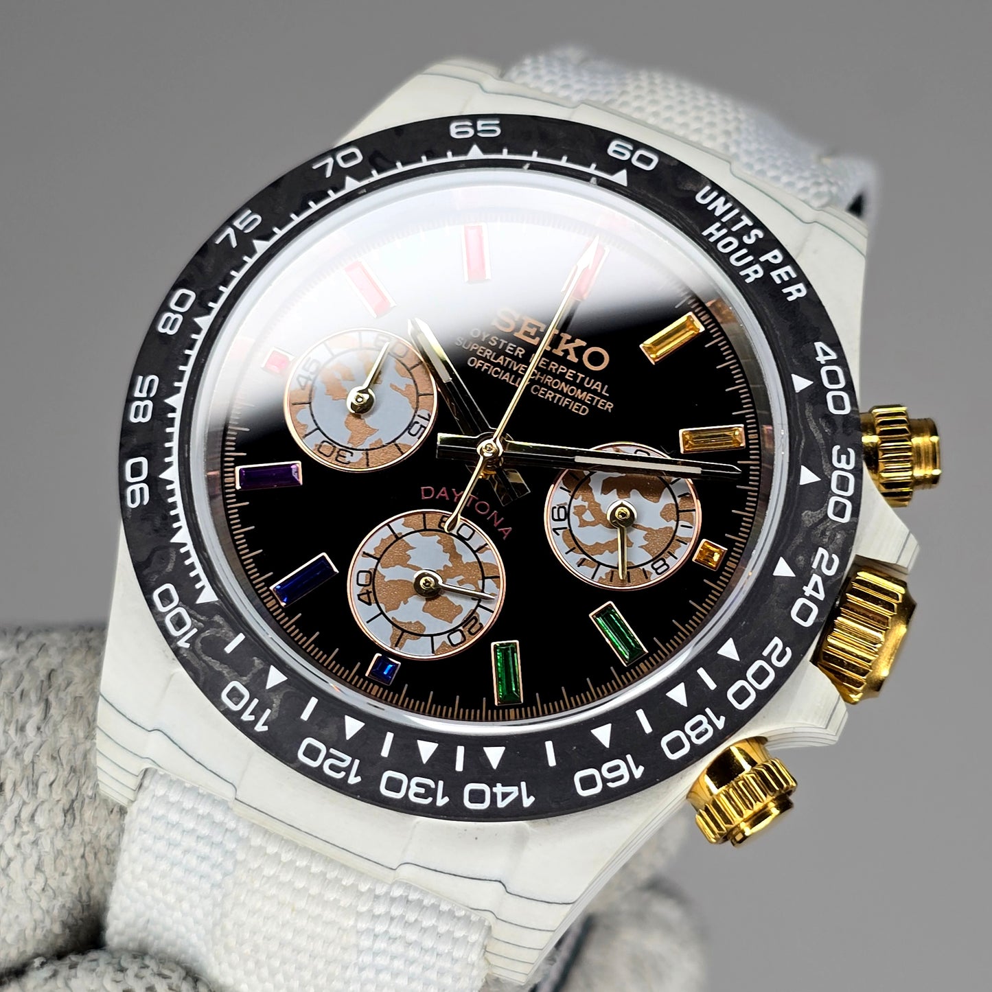 Custom Watch CW908 Forged Carbon Fiber