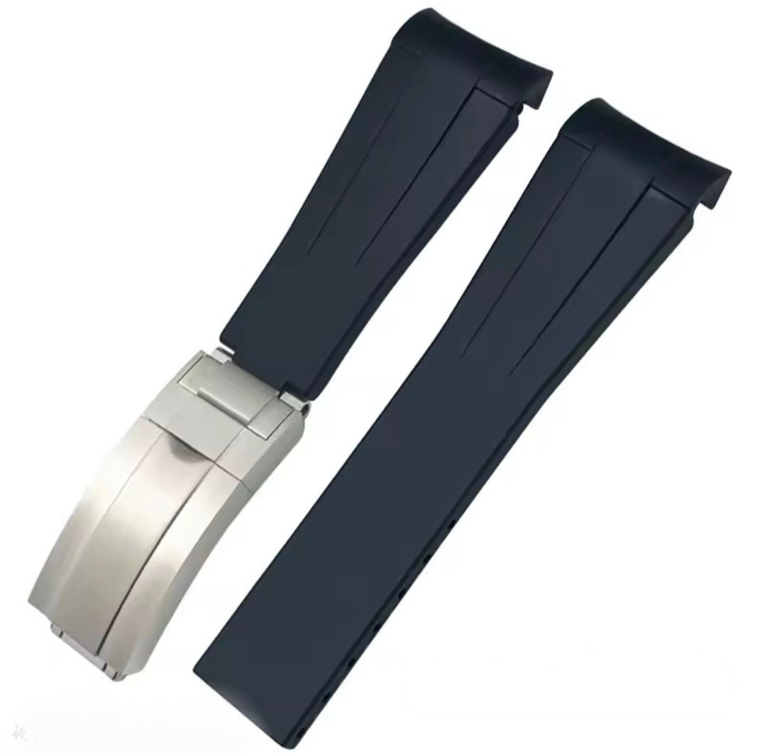 Rubber Strap w/Clasp 20mm