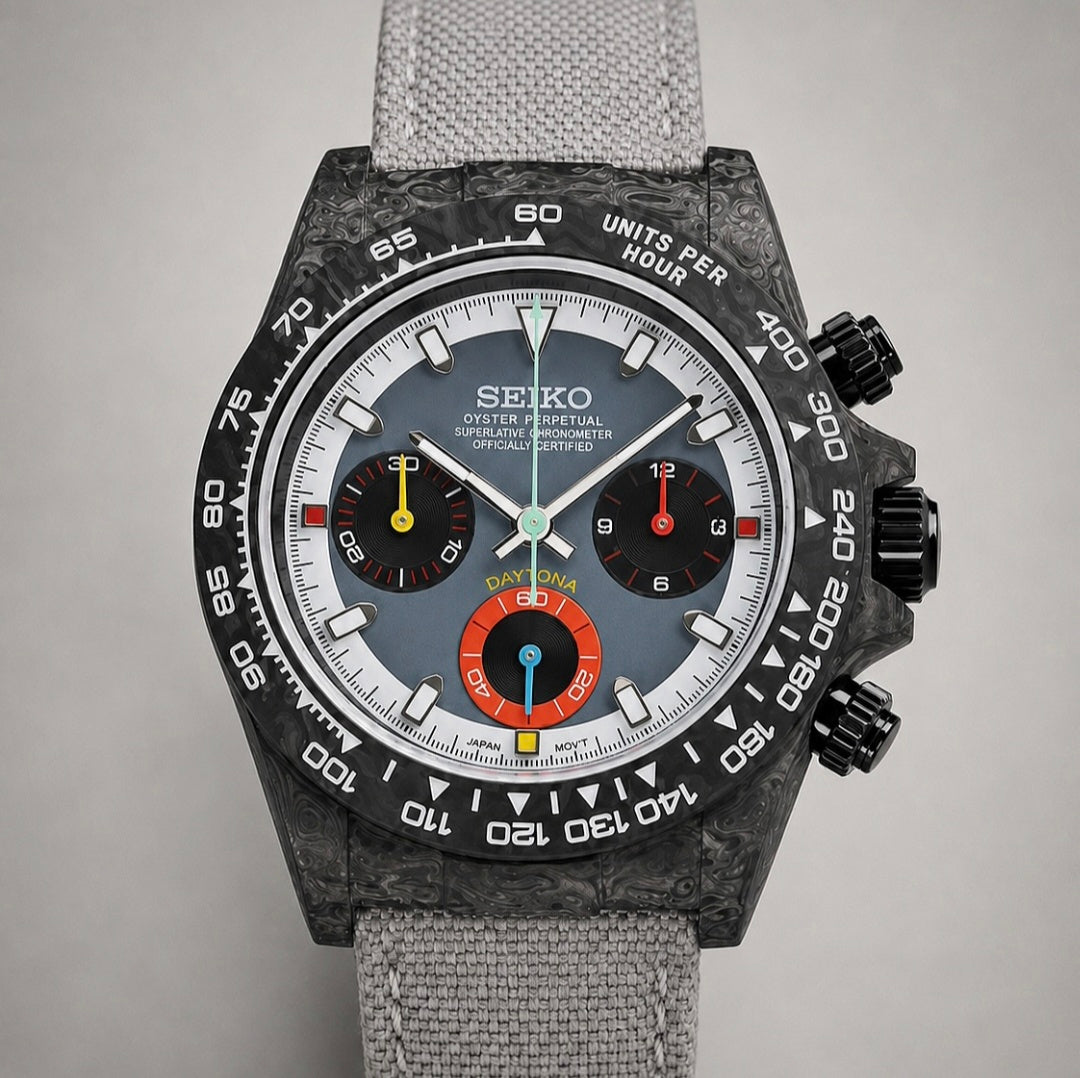 Custom Watch CW922 Forged Carbon Fiber Watch