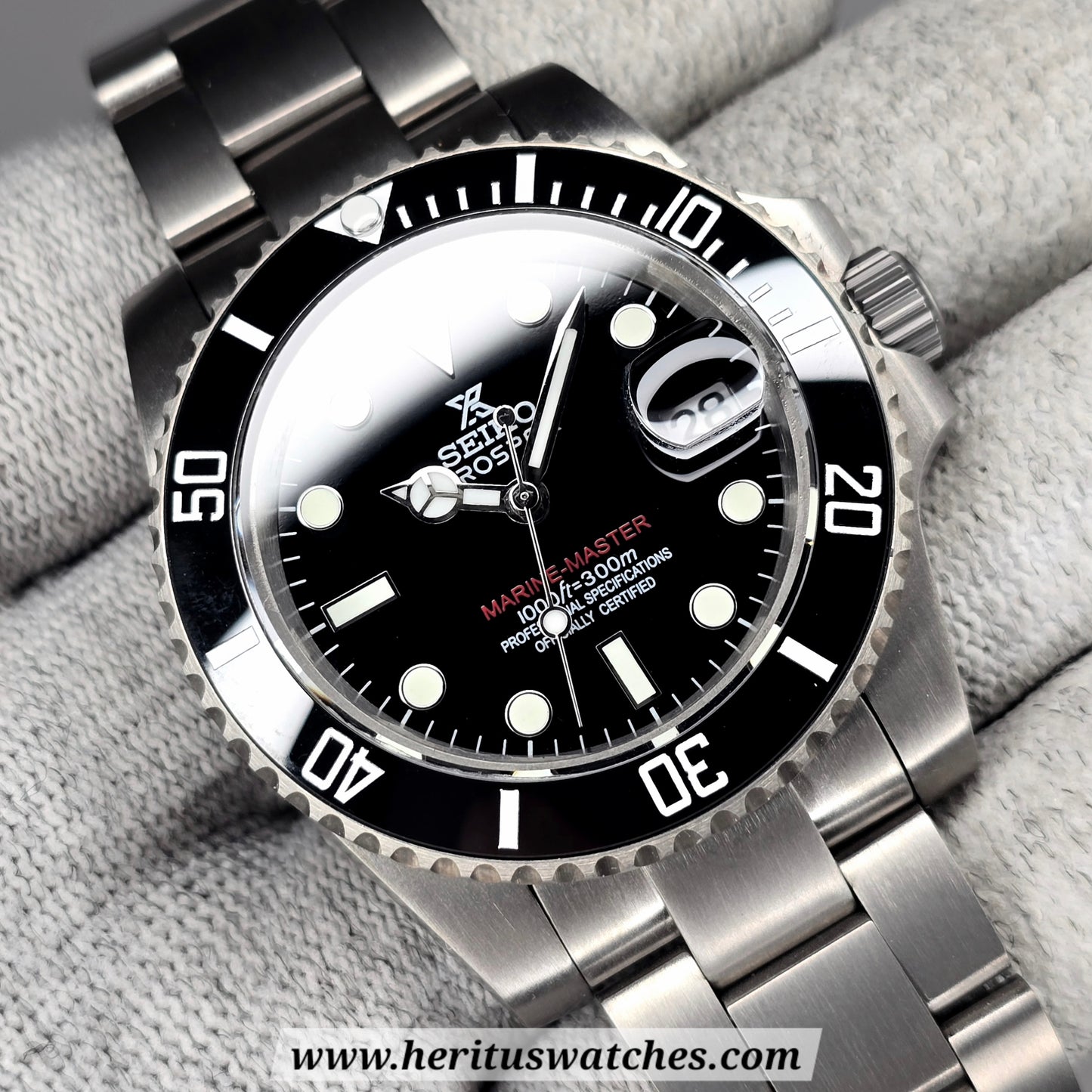 Custom Watch CW327 Automatic - Ultra Lightweight Titanium
