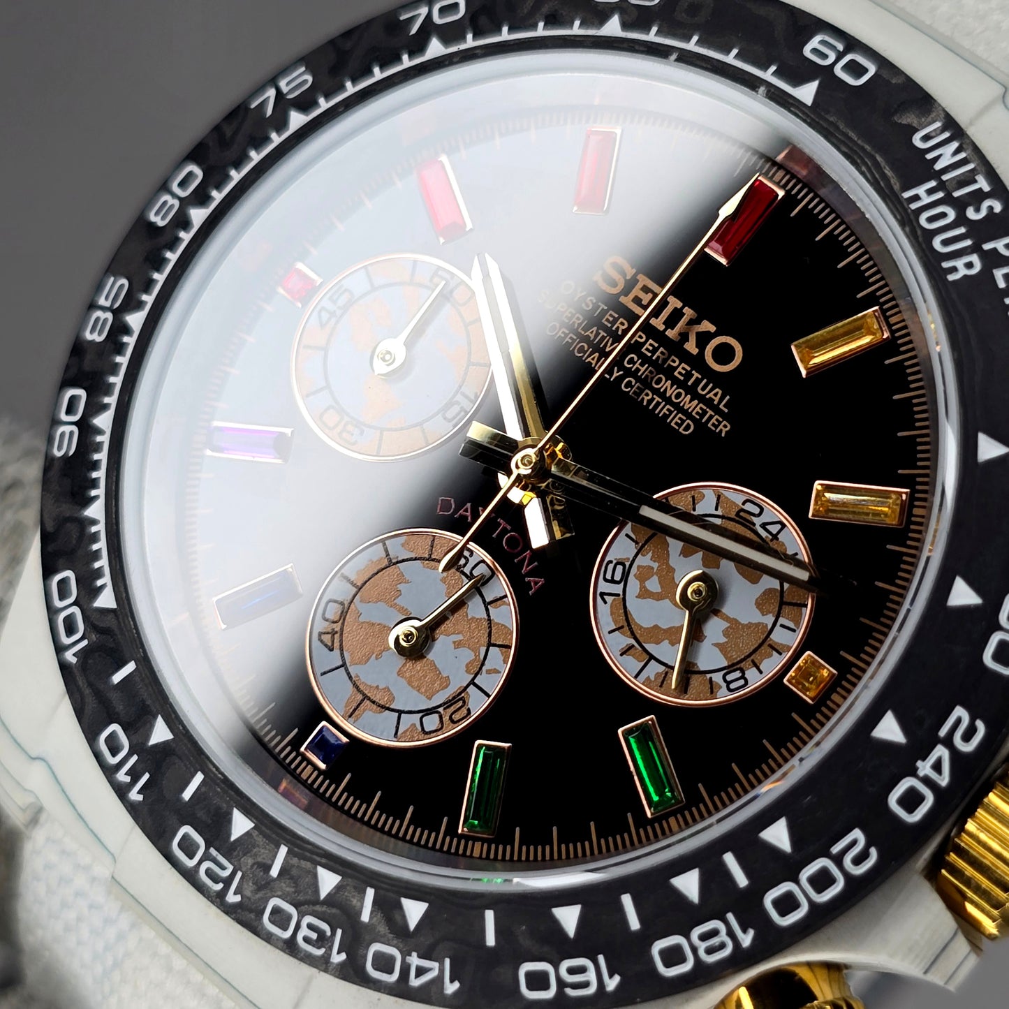 Custom Watch CW908 Forged Carbon Fiber